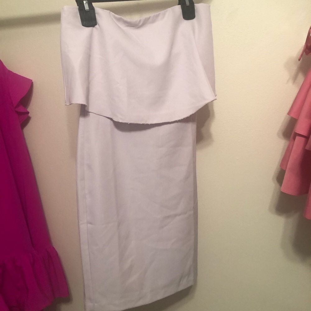 Light Lavender - Socialite Flounce Dress - XS